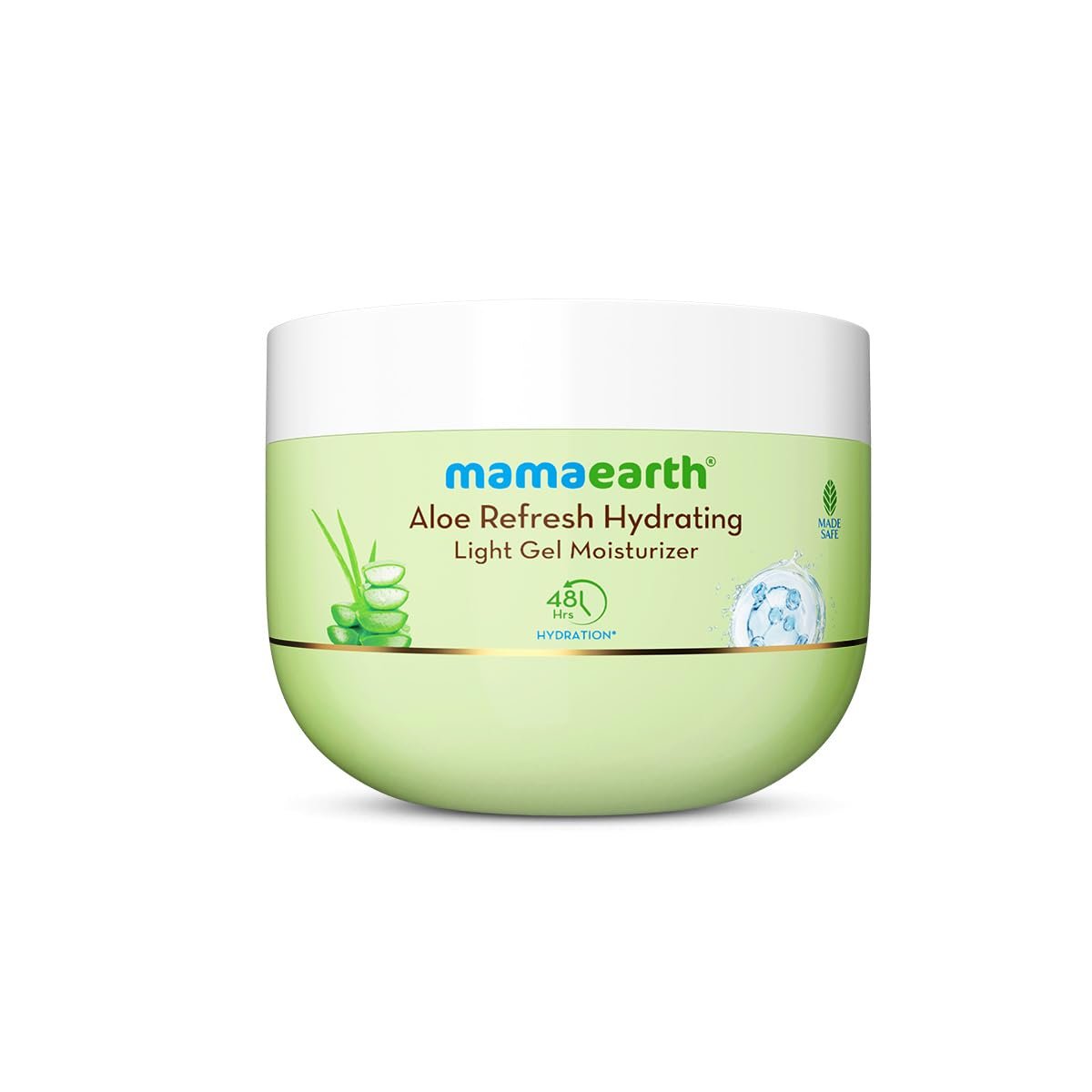 Mamaearth Aloe Refresh Hydrating Light Gel Moisturizer with Aloe Vera