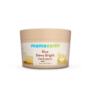 Mamaearth Rice Dewy Bright Face Pack