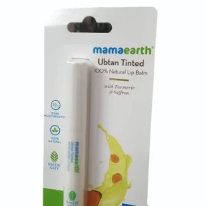 Ubtan Tinted 100% Natural Lip Balm with Turmeric & Saffron - 2 g